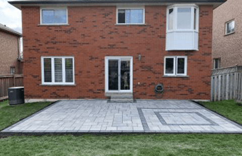 Interlocking paver inlay