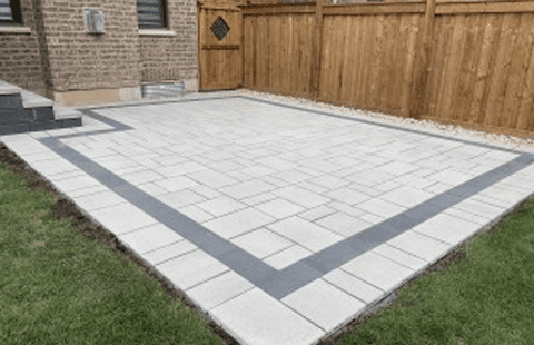 Shape of the patio