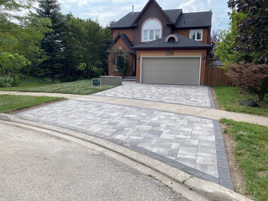 Beautiful interlocking stones for driveway