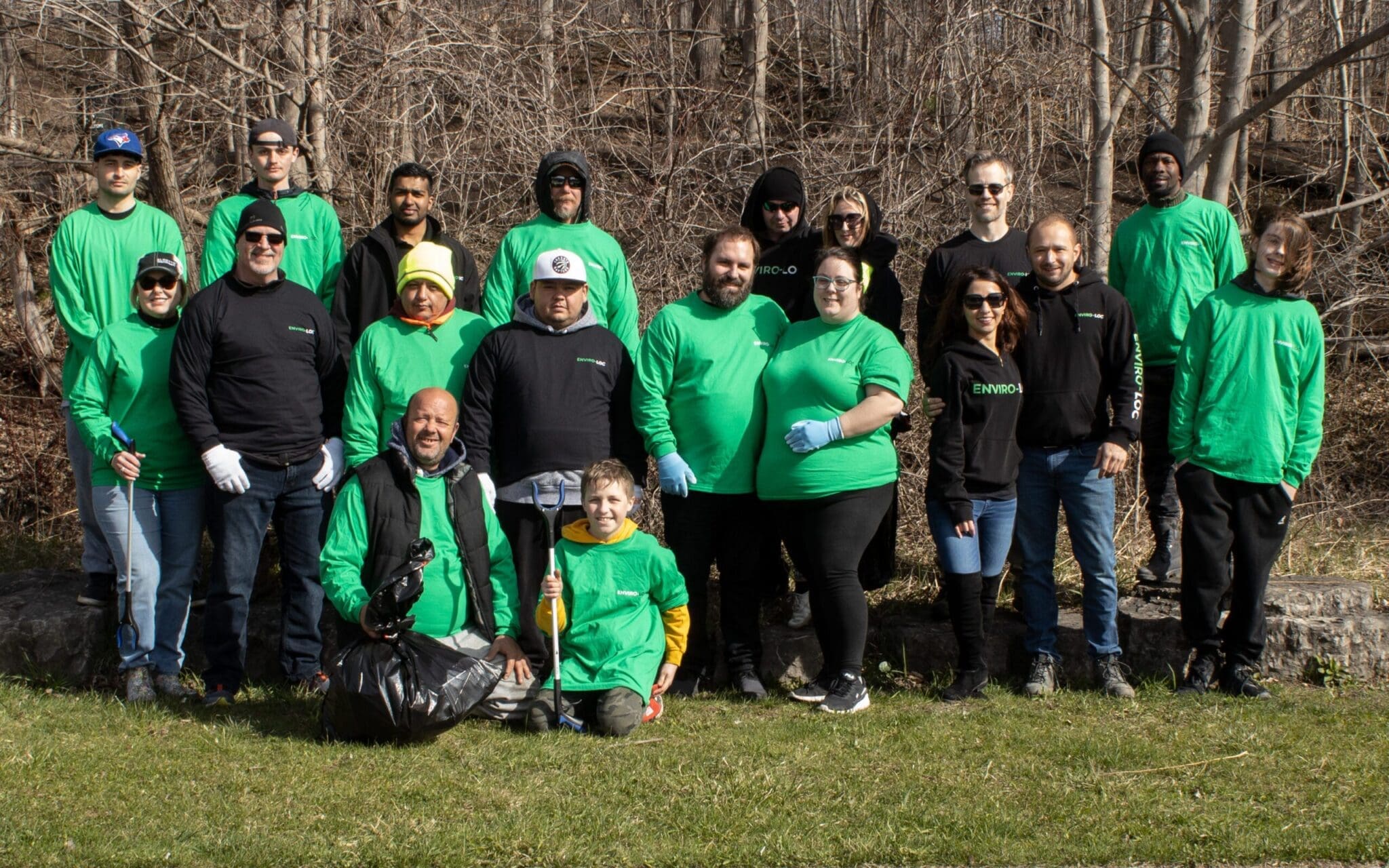 Enviro-Loc Team Earth Day Photo