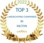 Three Best Rated: Top 3 Landscaping companies in Milton 2022