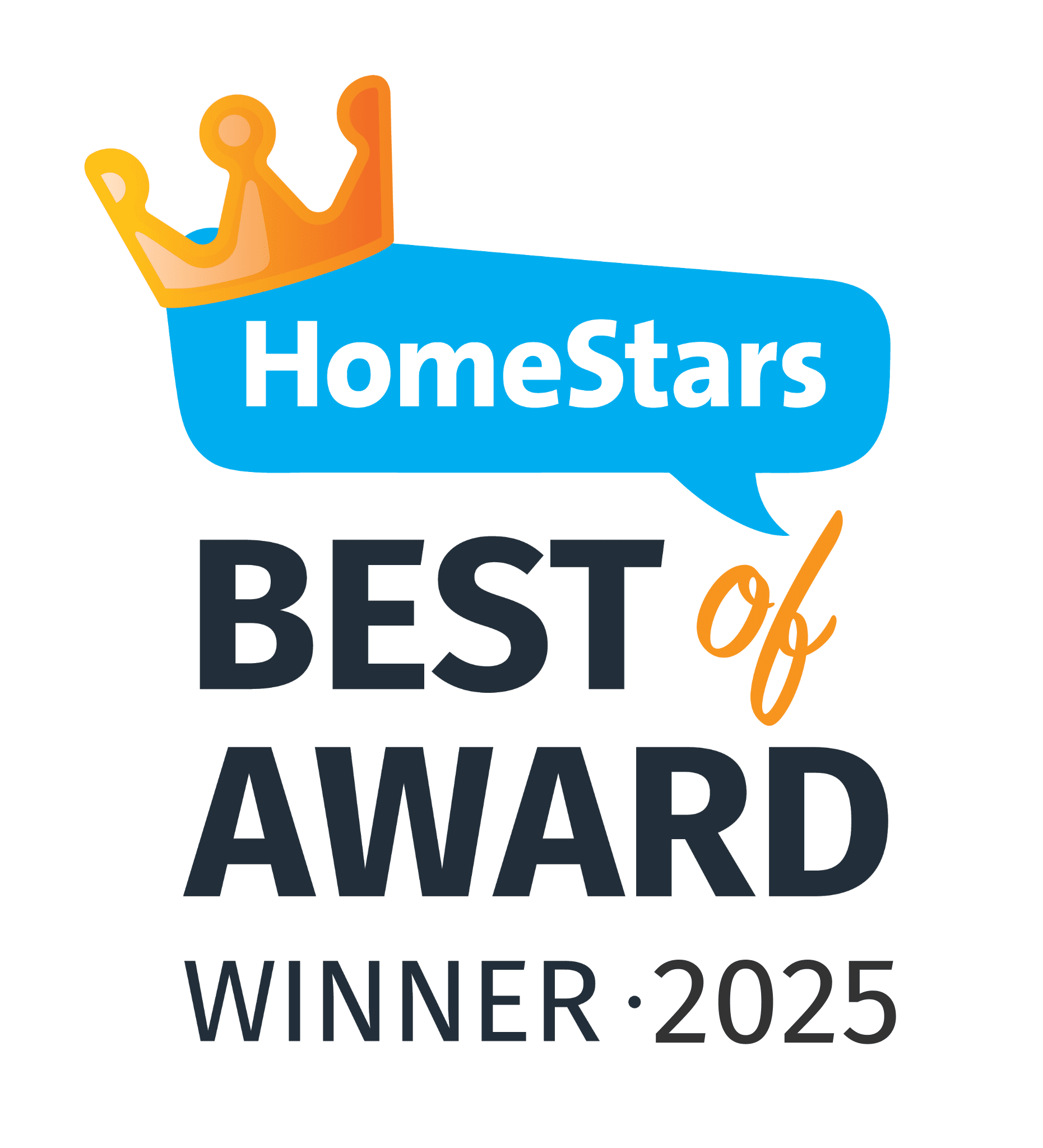 Homestars Best of Award Winner 2025 logo