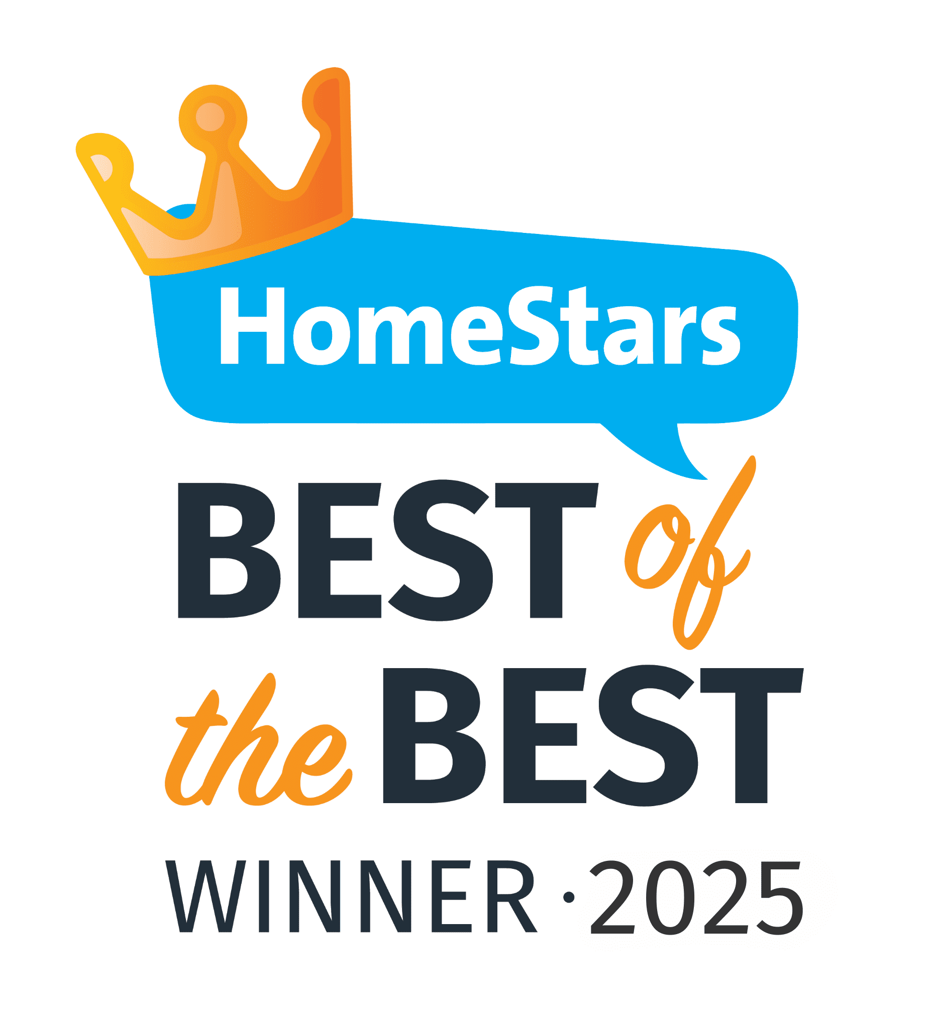 Homestars Best of the Best Award Winner 2025 logo