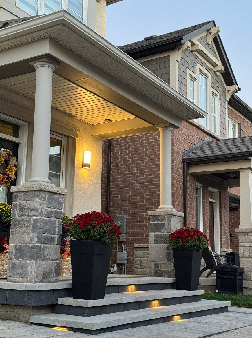 Property exemplifying Landscape Lighting work