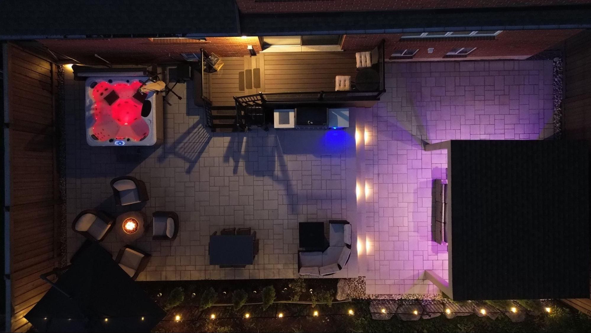 Adding Landscape Lighting to Oakville Interlocking Patios for Year-Round Impact